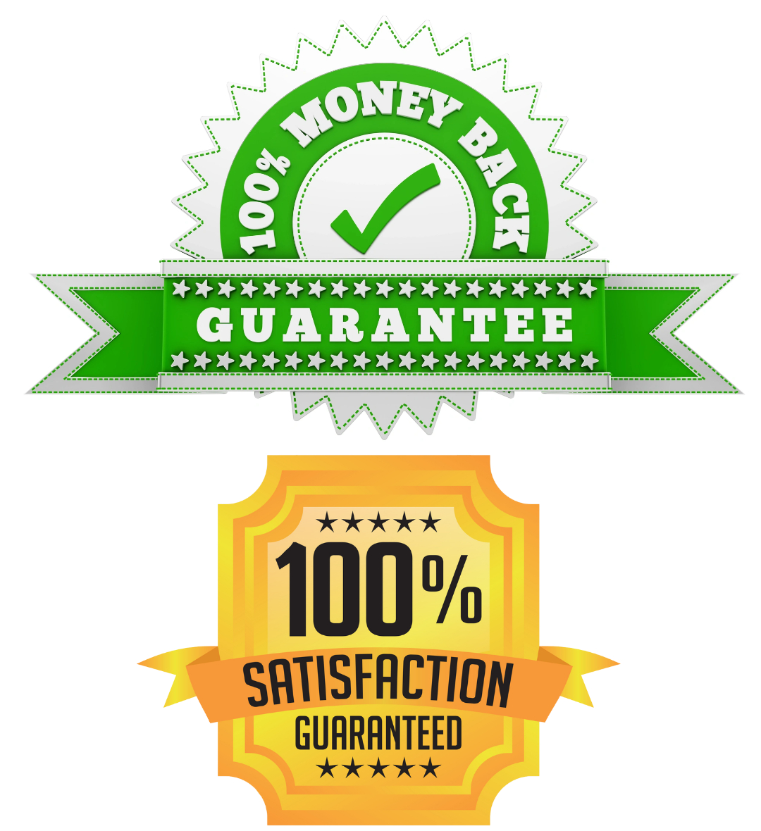 money back and satisfaction guarantee