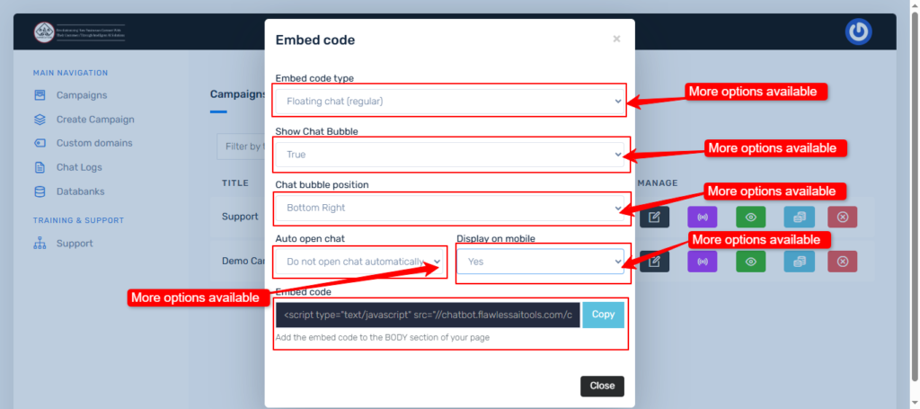 Chatbot Embed - How to embed your chatbot on your website or use it anywhere